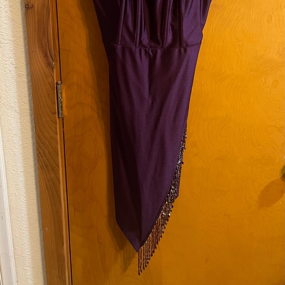 Gorgeous Purple Cocktail Dress - Picture 1 of 8